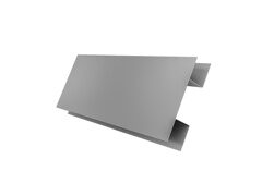 Планка H-образная БХ new  PE с пленкой RAL 7004 Сигнальный серый 0,45