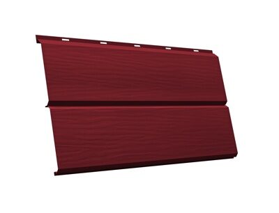 ЭкоБрус 3D Drap RAL 3005 Красное вино 345 мм 0,45