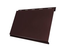 Вертикаль Сlassic PE с пленкой RAL 8017 Шоколад 200 мм 0,45
