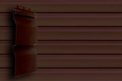 Виниловый сайдинг Двухслойный Акрил АСА Темный дуб 3000 мм