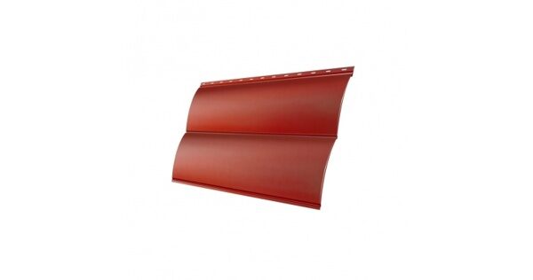 Блок-хаус new с пленкой Satin RAL 8004 Терракота 0,5