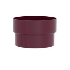 Муфта трубы соединительная ПВХ Бордо RAL 3005