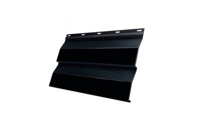Корабельная Доска Satin c пленкой RAL 9005 Черный 265 мм 0,5