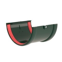 Соединитель желобов Классика 120 ПВХ Зелёный RAL 6005