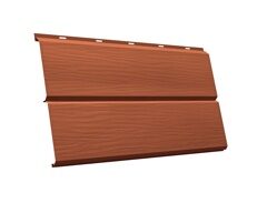 ЭкоБрус 3D Drap RAL 8004 Терракота 345 мм 0,45