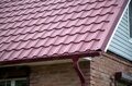Угол желоба внутренний 90 градусов 125 мм RAL 3005 Красное вино